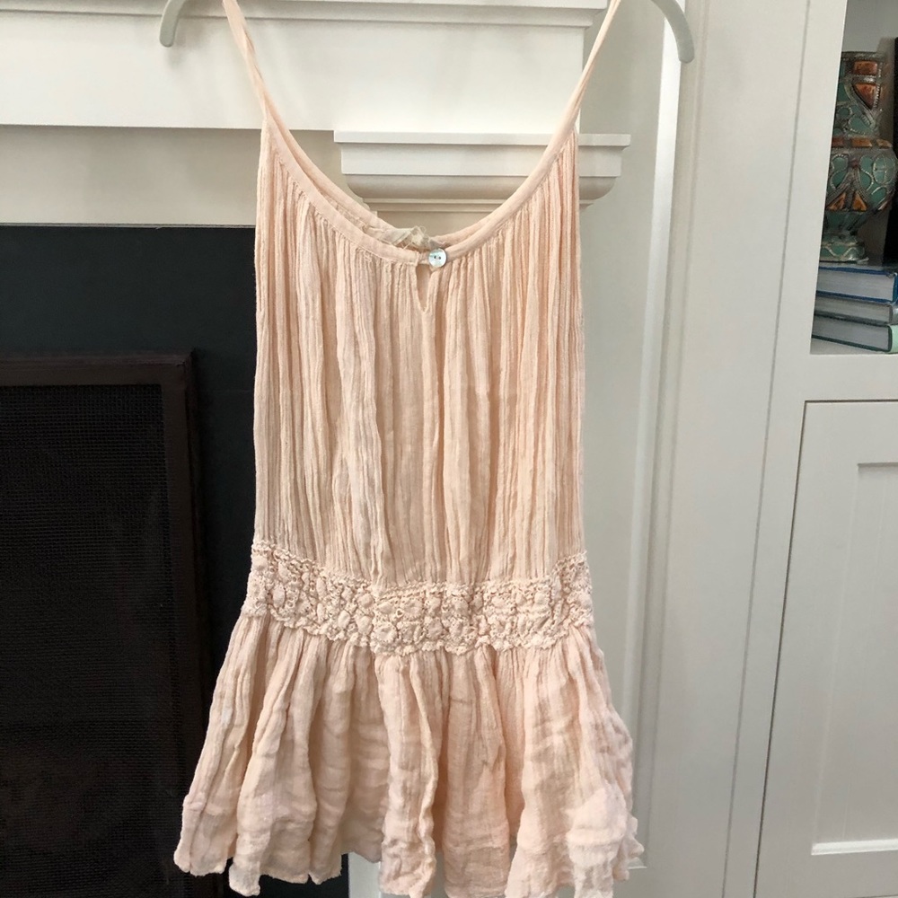 Jen’s Pirate Booty light pink tank dress
